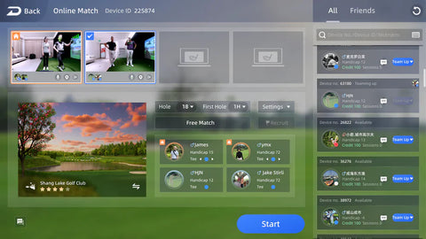 Image of GolfJoy 3 in 1 Smart Pole