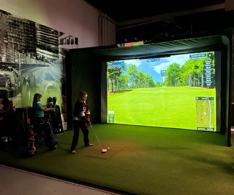 Image of The Sport Screen Parlour Series Golf Enclosure Impact Screen