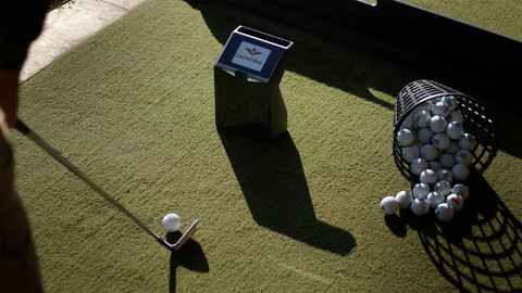 Image of TruGolf LaunchBox Golf Simulator & Launch Monitor with E6 CONNECT Home - 27 Courses