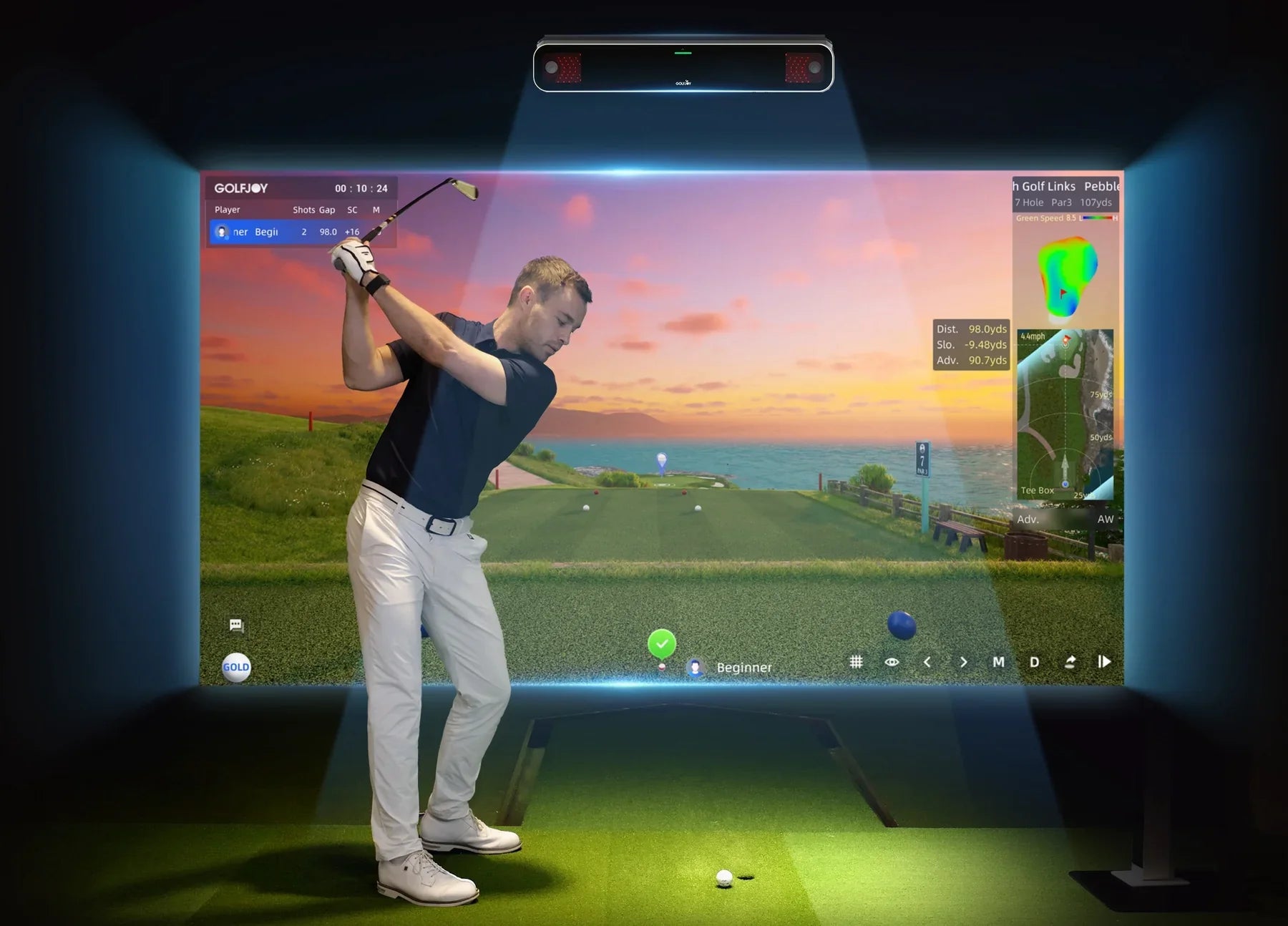 GOLFJOY Rigel 3 Overhead Launch Monitor