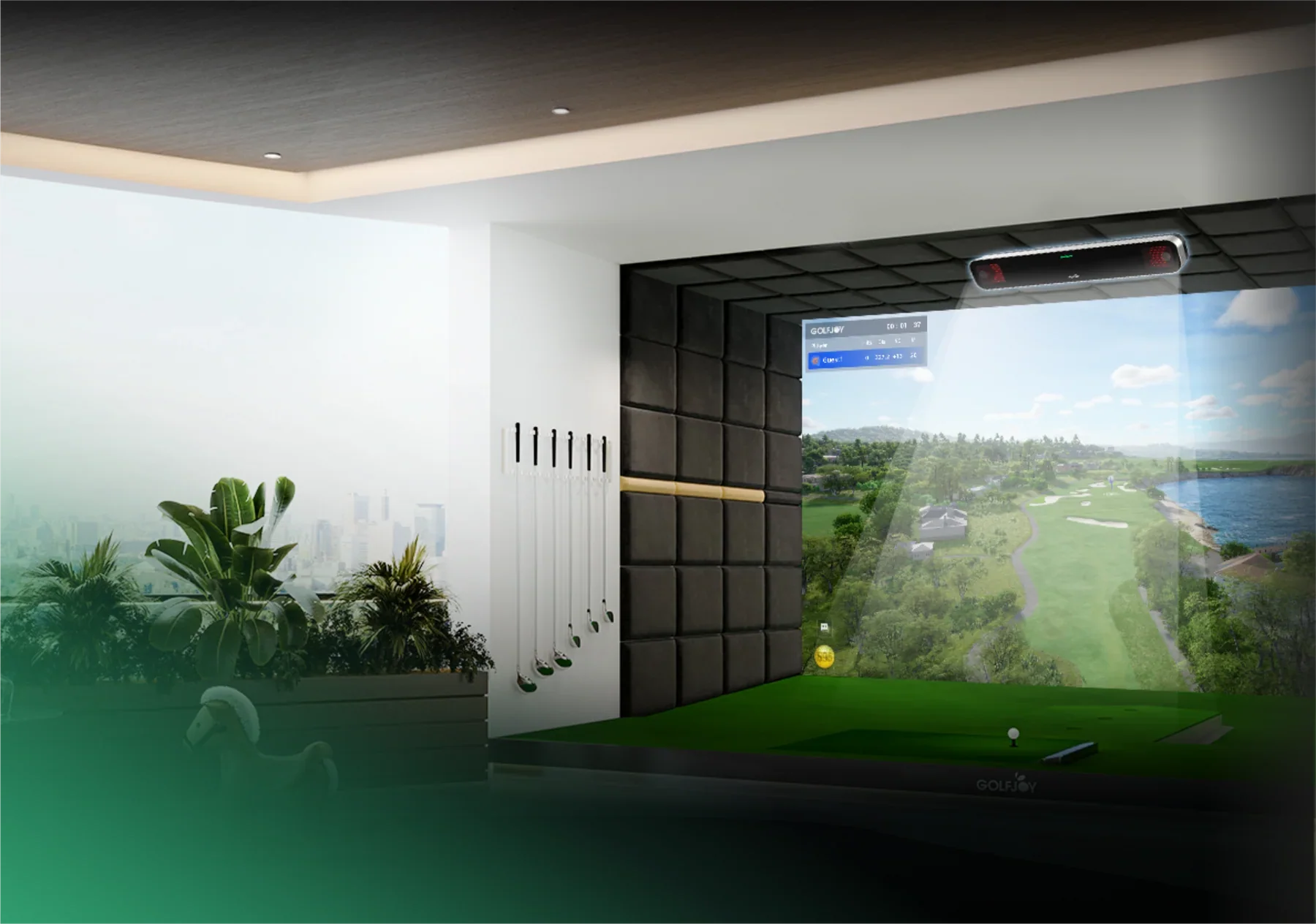 GOLFJOY Rigel 2 Overhead Launch Monitor