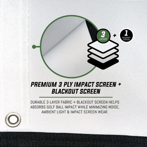 Image of Vanish LITE Hybrid-Retractable Golf Enclosure