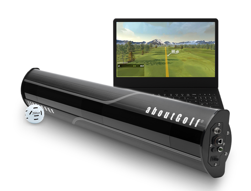 aboutGOLF 3Trak™ Launch Monitor - aG Tech Pack DIY Golf Simulator