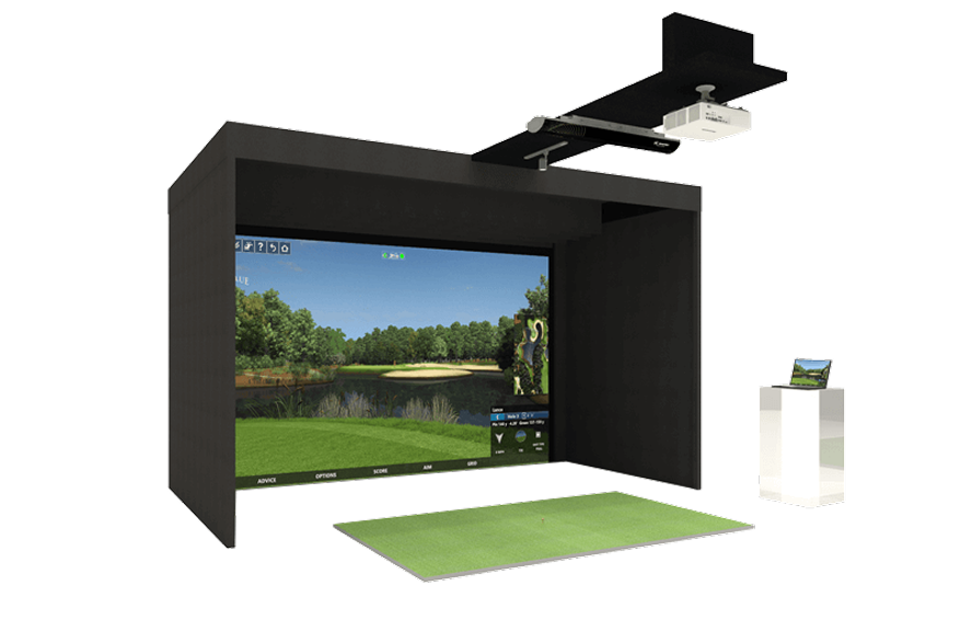 aboutGOLF aG Sim Kit Enclosure - Compact Golf Simulator