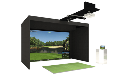 Image of aboutGOLF aG Sim Kit Enclosure - Compact Golf Simulator