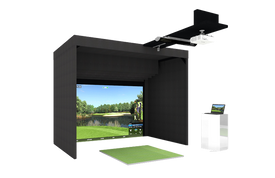 aboutGOLF aG Sim Kit Enclosure - Compact Golf Simulator