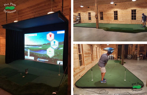 Image of **PREORDER** Pro Putt Systems True Strike Academy Model Hitting Mat