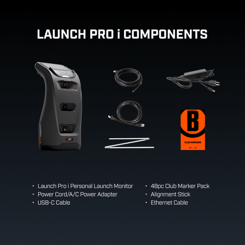 Image of Bushnell Golf LPi Launch Pro i Indoor Golf Simulator Launch Monitor