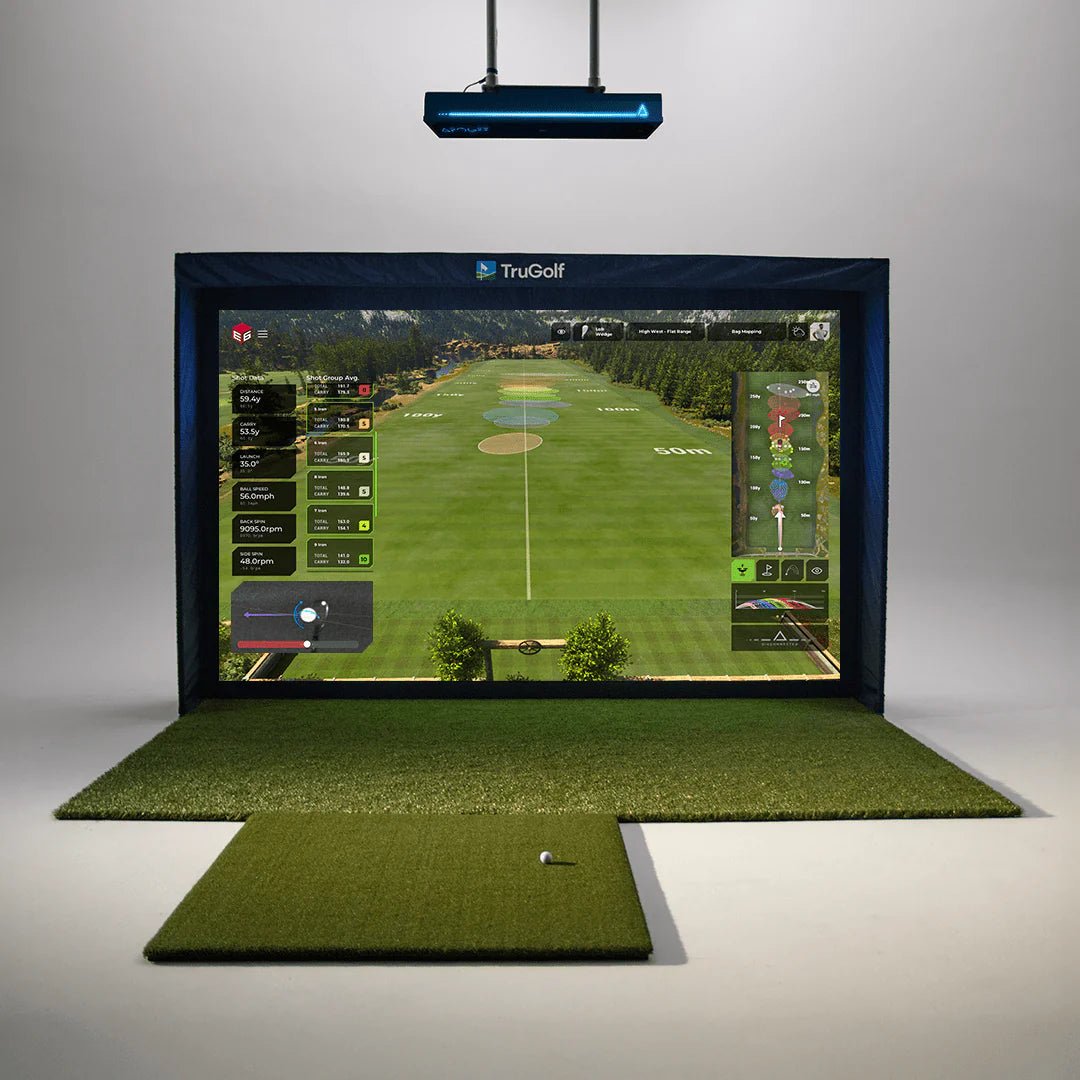 TruGolf APOGEE Golf Simulator with Starter 10 (2025) Enclosure