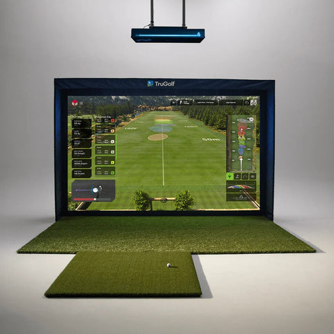Image of TruGolf APOGEE Golf Simulator with Starter 10 (2025) Enclosure