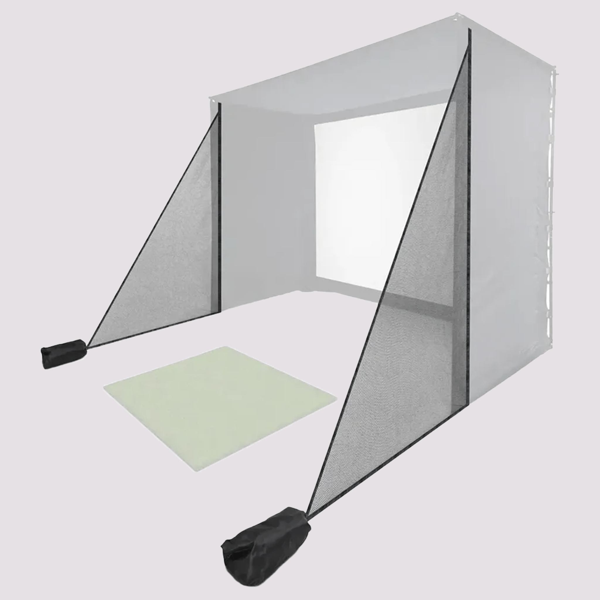 TruGolf LaunchBox w/ Starter 10 (2025) Enclosure Golf Simulator