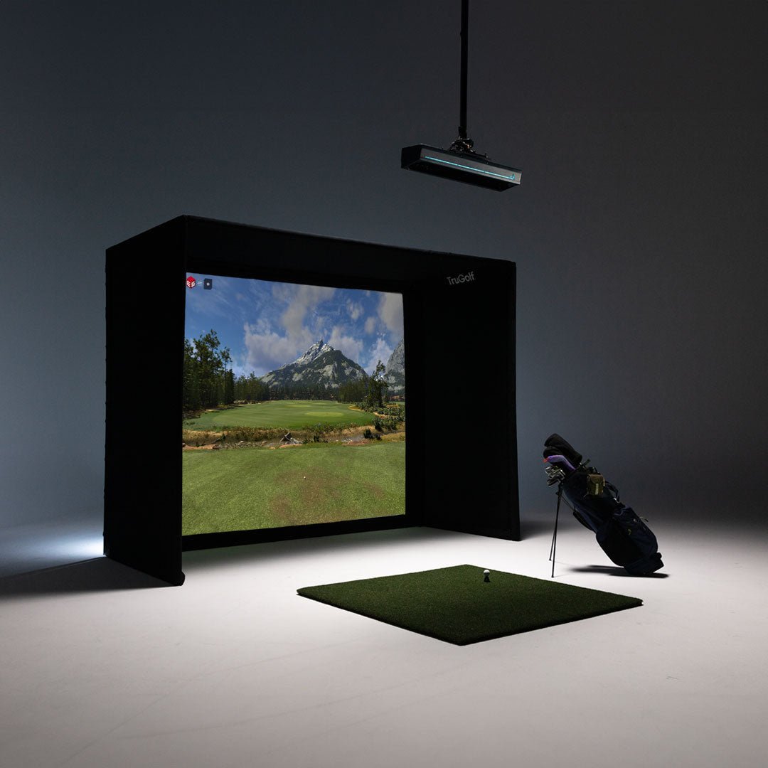 TruGolf APOGEE Golf Simulator with Starter 10 (2025) Enclosure