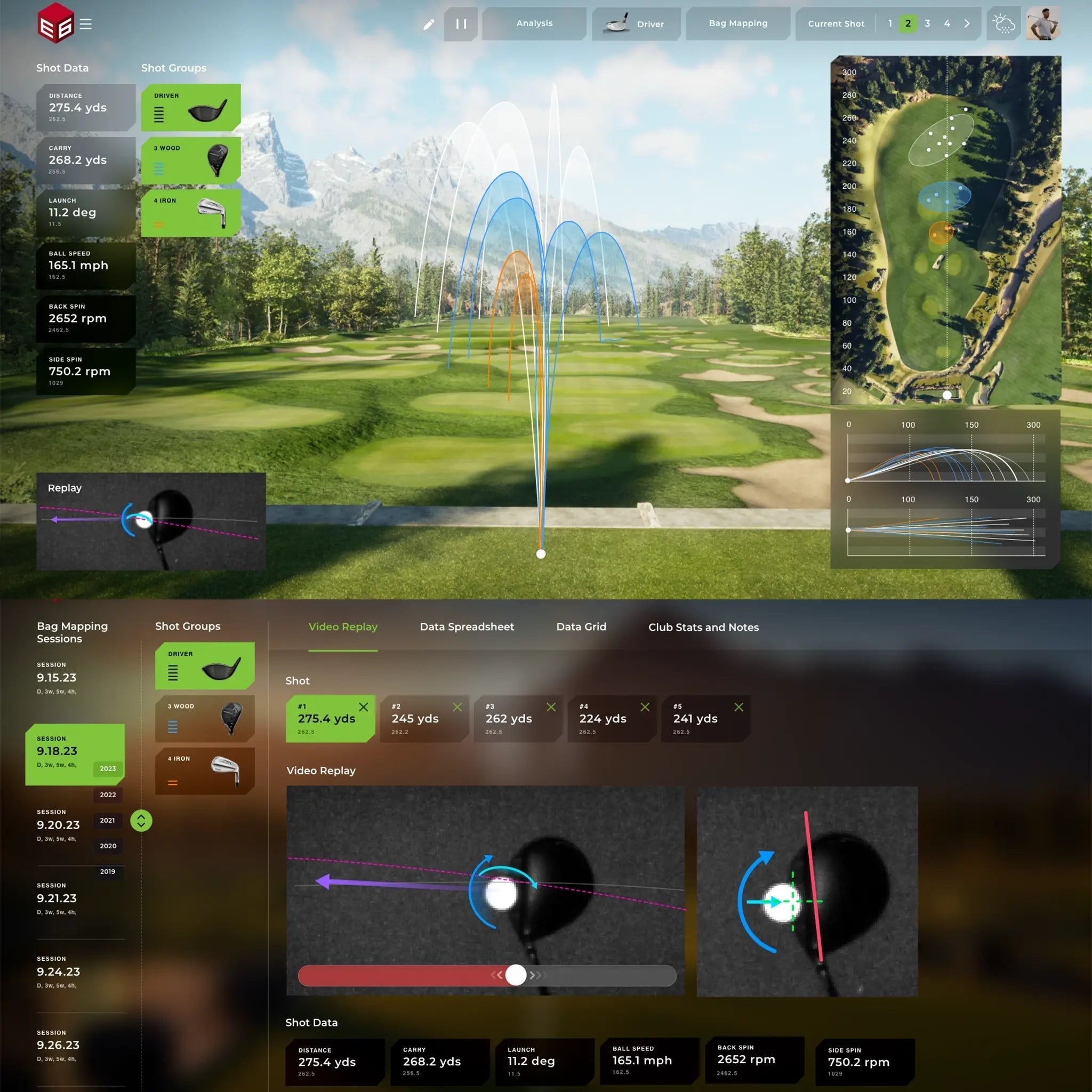 TruGolf APOGEE Golf Simulator with Starter 10 (2025) Enclosure