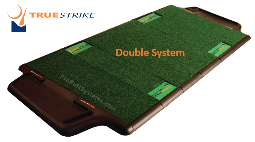 Pro Putt Systems True Strike Double Model Hitting Mat