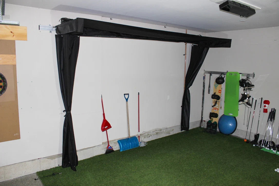 Vanish LITE Hybrid-Retractable Golf Enclosure