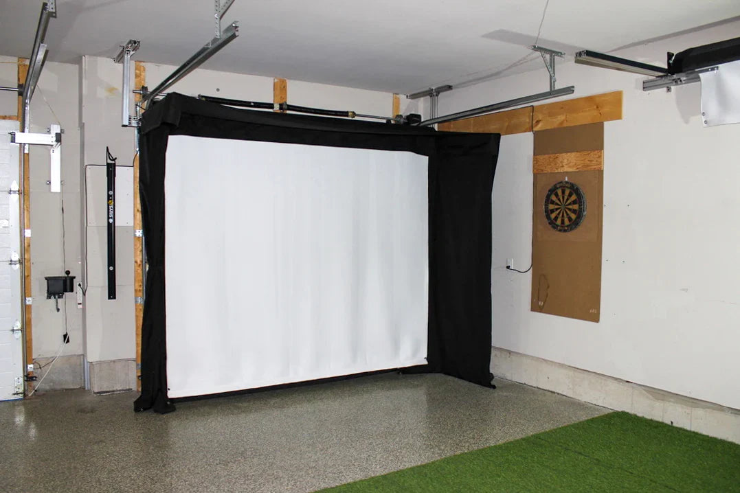 Vanish LITE Hybrid-Retractable Golf Enclosure
