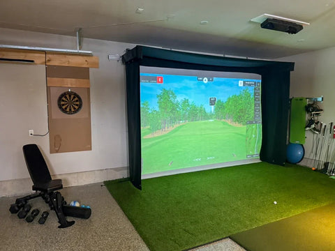 Image of Vanish LITE Hybrid-Retractable Golf Enclosure