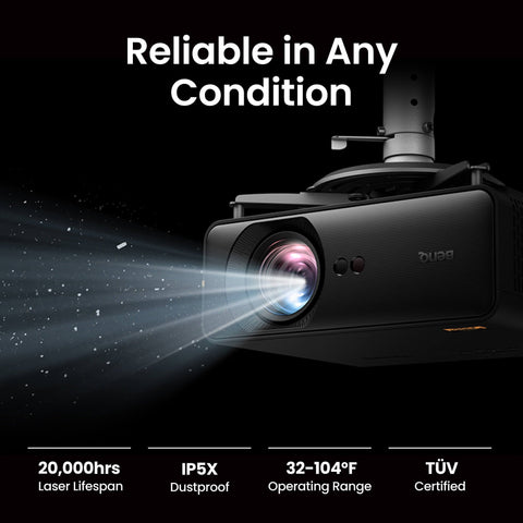 Image of BenQ AH500ST Short-Throw 1080p Laser Golf Simulator Projector – 4,000 Lumens