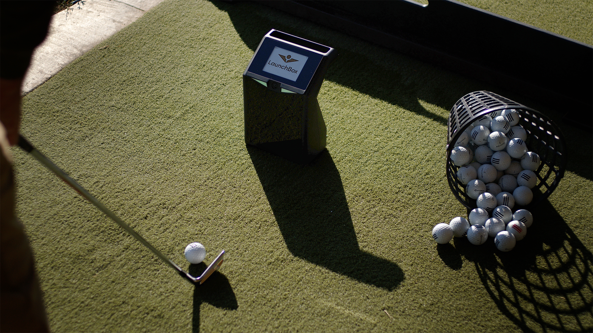 TruGolf LaunchBox Golf Simulator & Launch Monitor with E6 CONNECT Home - 27 Courses