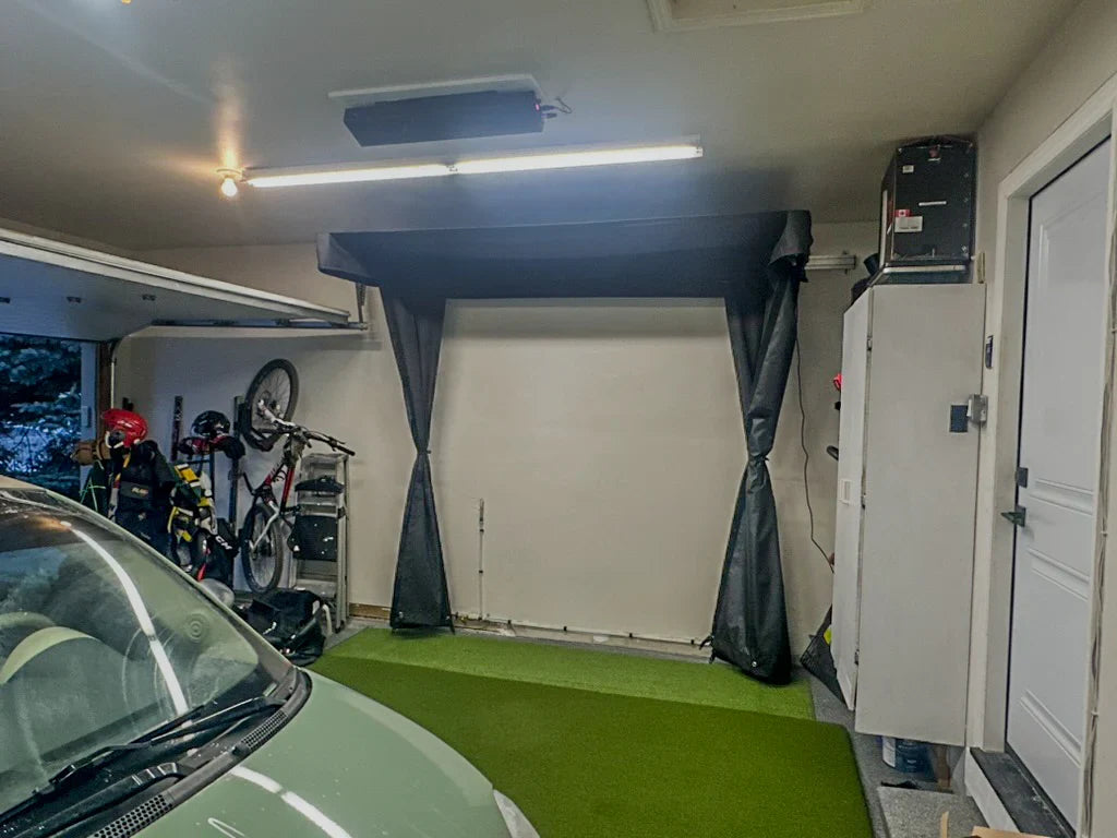 Vanish LITE Hybrid-Retractable Golf Enclosure